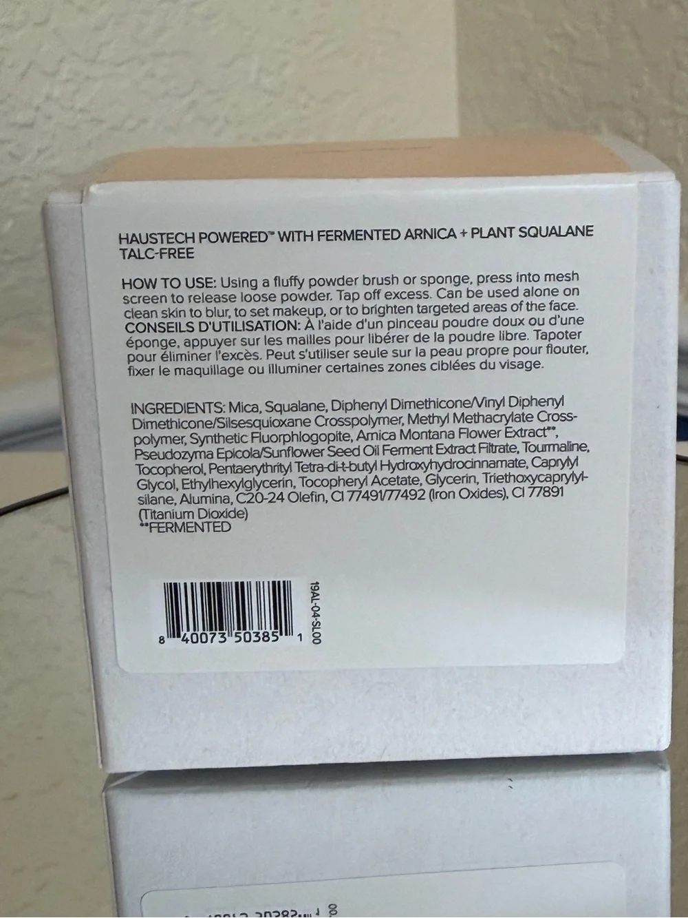 HAUS LABS | Bio-Blurring Loose Setting Powder Neutral Peach Sealed